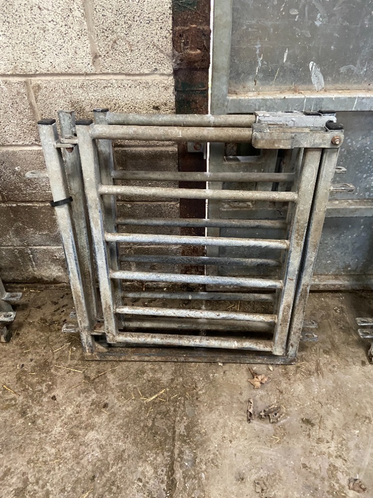 Pair of 2ft Gates in Frames With Swingover Latch