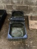 Black Plastic Double Drinking Water Trough