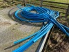 Various Lengths of Blue Alkathene Pipe