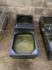 Black Plastic Double Drinking Water Trough