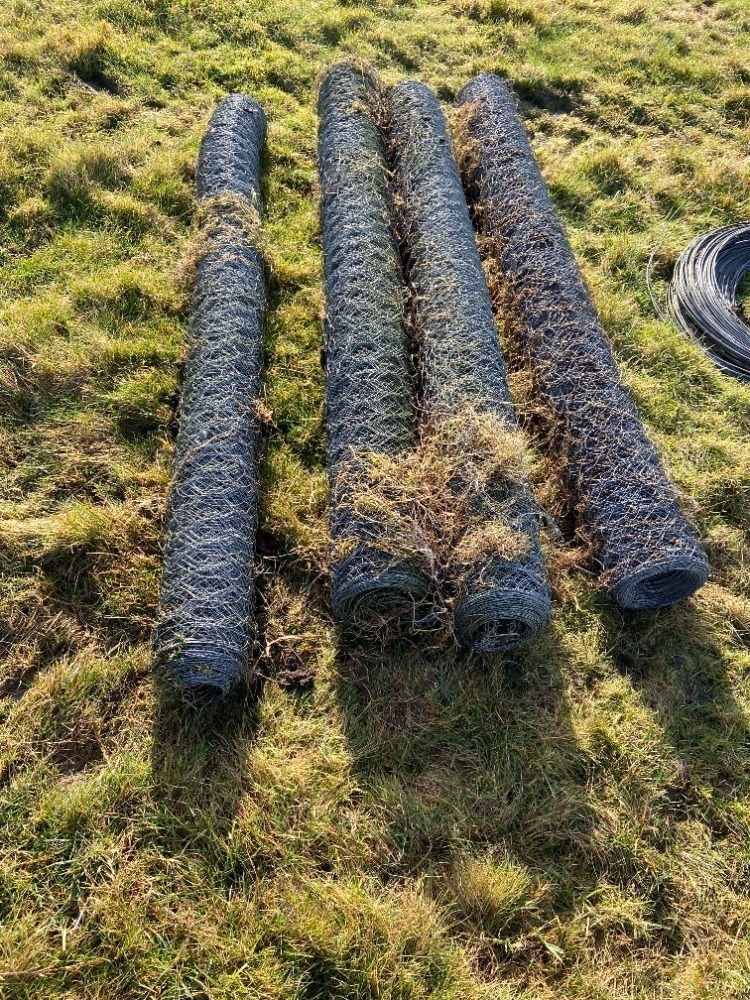 4 Rolls of 6ft Chicken Wire