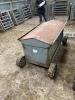 IAE 4ft Sheep Hayrack on Wheels