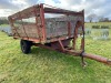 Single Axle Wooden Body Tipping Trailer - 3