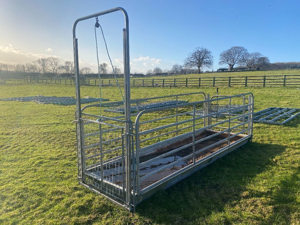 Metal Footbath