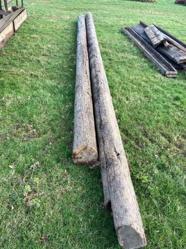 2 x Telegraph Poles