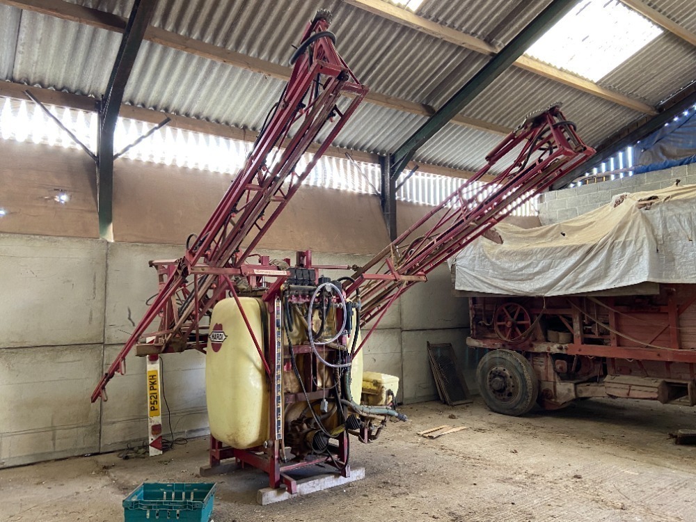 Hardi 1200l 18m Sprayer, Tested to June 2022 (PTO and Control Box in Office)