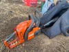 Husqvarna Chainsaw with petrol and oil containers (Operators Manual in Office) - 3