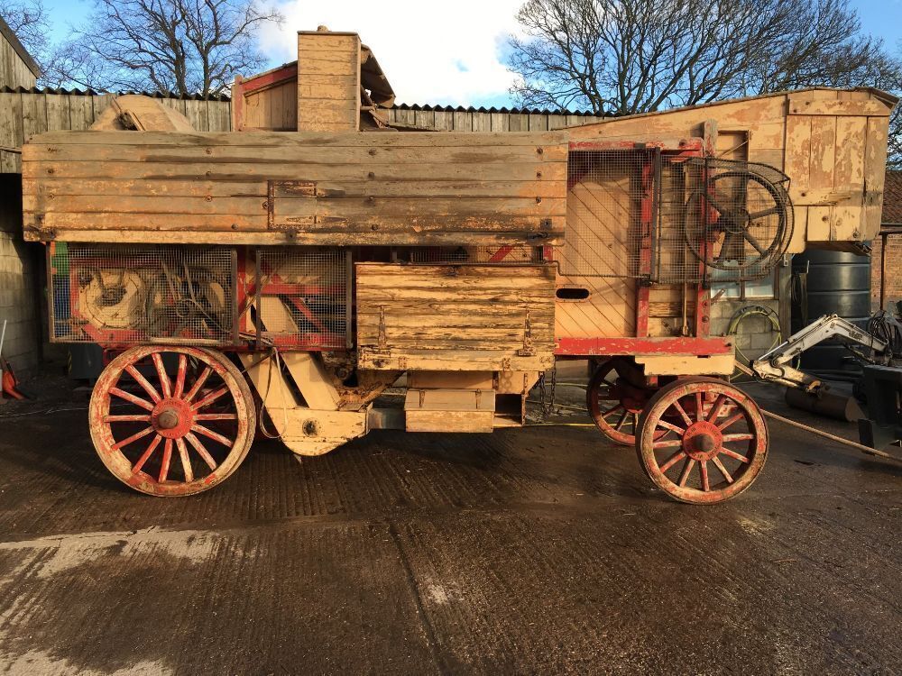 Threshing Engine on Wooden Wheels (William Foster Lincoln No 8599)