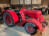 David Brown Task Master petrol tractor, FDV 471, with rear winch