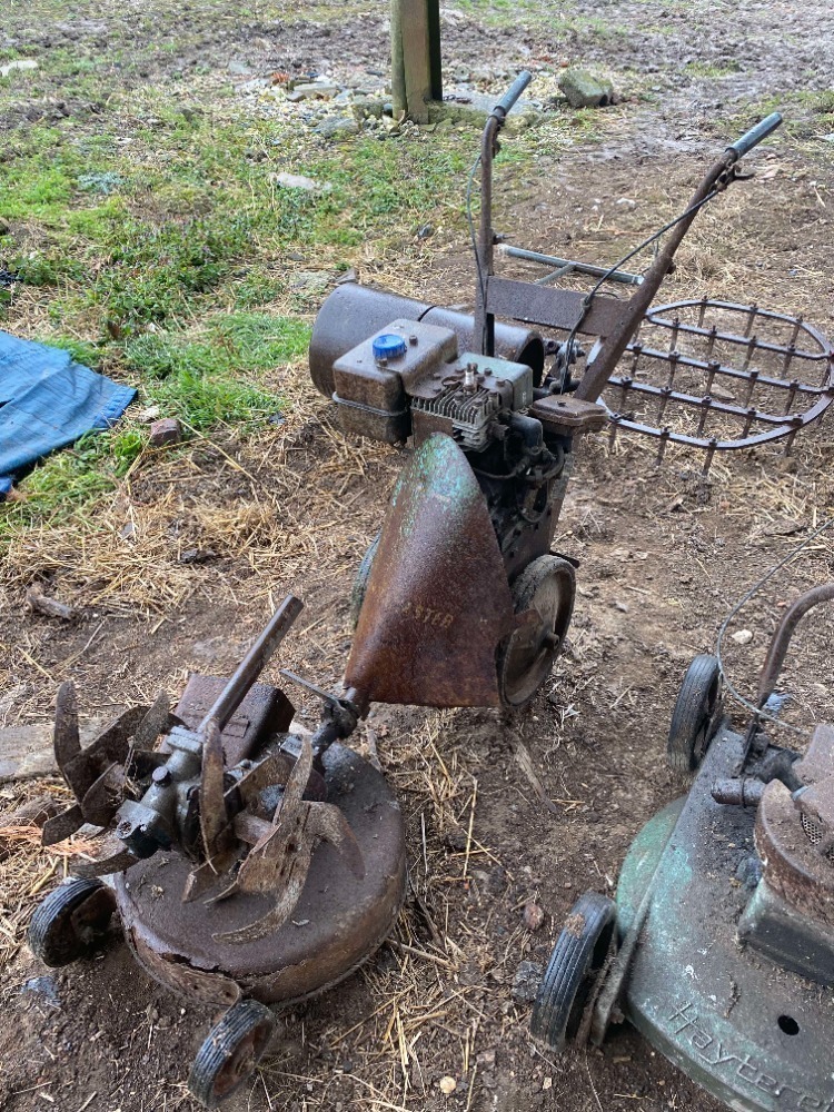 Landmaster Mower with attachments