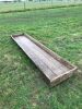 Wooden Trough