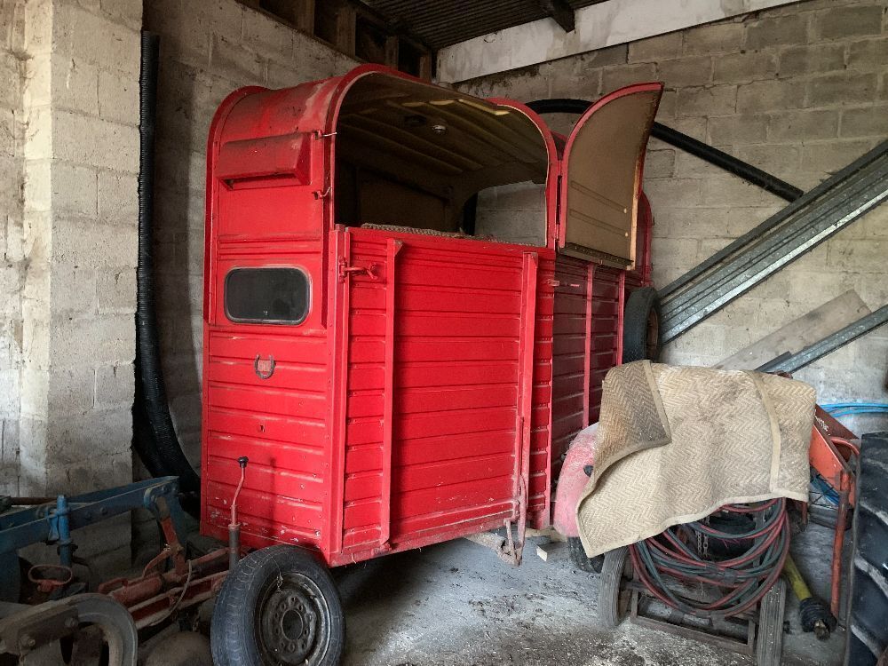 Rice twin axle horse box