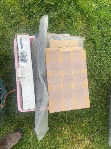 Miscellaneous Box including light bulbs, windscreen wipers etc