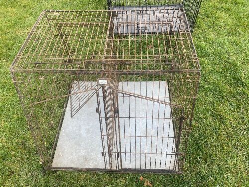 Double Dog Cage by Barjo Kennel Systems