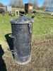 Galvanised Bin