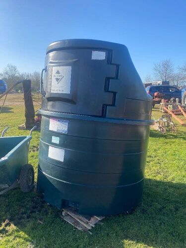 Harlequin 1400l diesel tank with electric pump