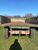 Single axle wooden bodied tipping trailer - 2