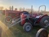 Massey Ferguson 35X diesel tractor with front end loader, AWF 928B - 4