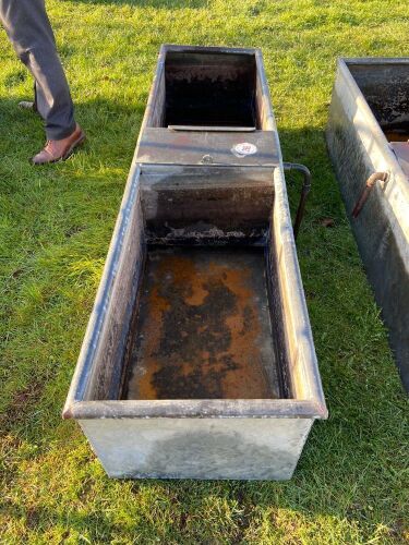 1 x Double Galvanised Water Trough