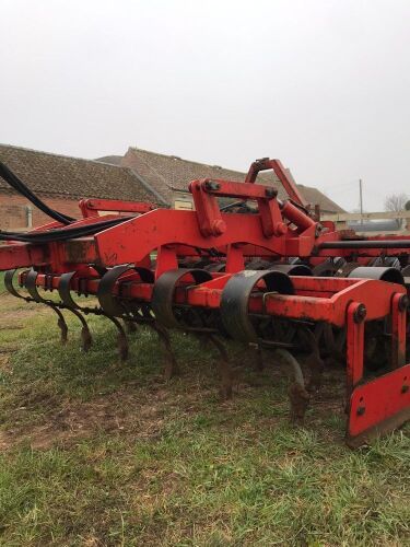KRM Press with Leading Tines, Press Rings & Tyres