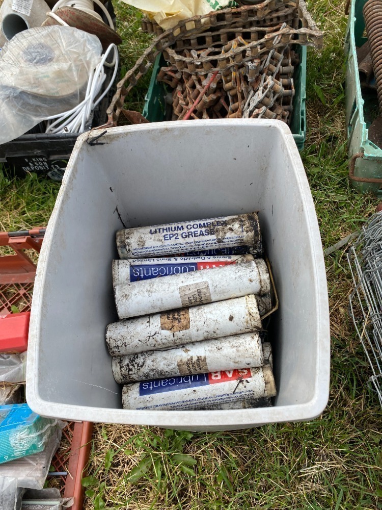 Barrel of Grease Cartridges