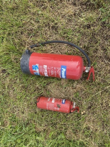 2 x Fire Extinguishers