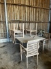 Wooden Tables & Eight Chairs - 2