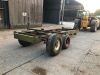 Rolling Trailer Chassis Believed To Be 10 Tonne - 3