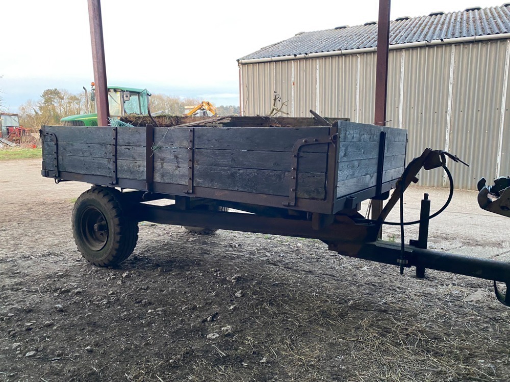 3t Wooden Tipping Trailer