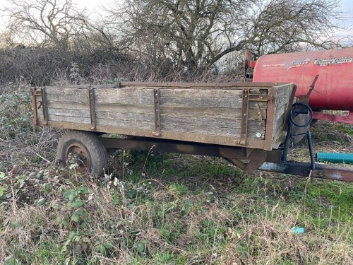 3t Wooden Tipping Trailer
