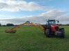 Massey Ferguson 6485 Complete with Herder Grenadier Flail Mower with 8m Reach, 6900 Hours, 2009, 40kph. - 2