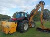 Massey Ferguson 6485 Complete with Herder Grenadier Flail Mower with 8m Reach, 6900 Hours, 2009, 40kph. - 13