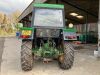 John Deere 2130, DAG 822T, 4545 Genuine Hours, 1 Owner Driver from New, 2 Wheel Drive, 340/85 R38 - Rear, Pick Up Hitch, Quicke 2560 Front Loader, comes with Bucket, Forks, and Bale Spike Attachments. - 2