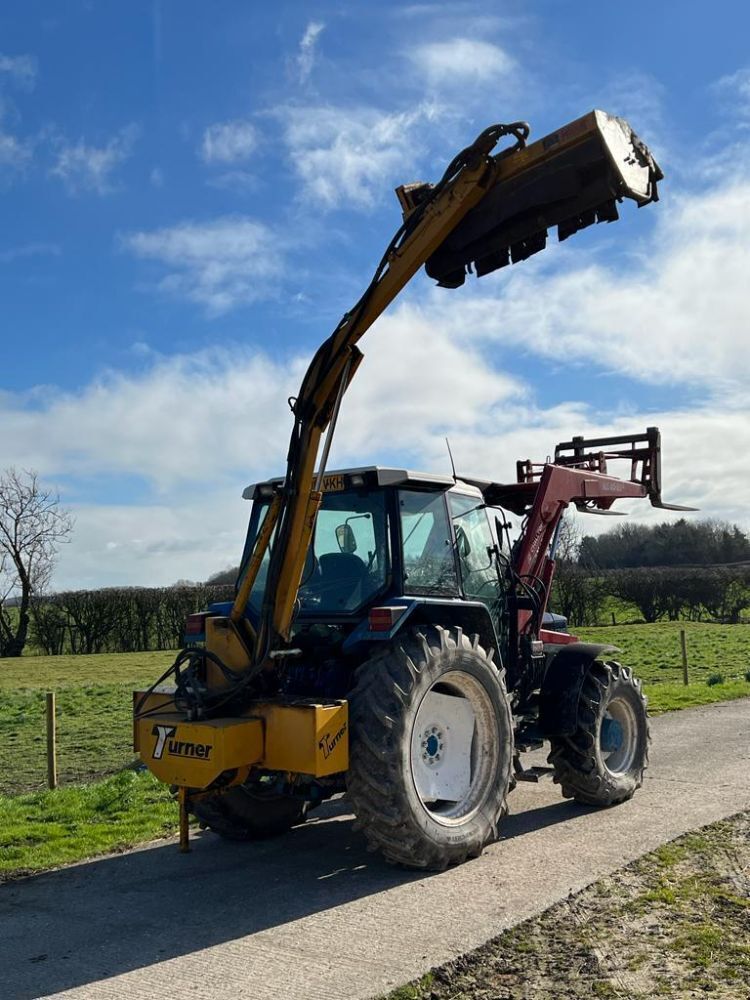 Turner Hydramower LR16, Long Reach, Cable Control, Linkage Mounted, Cuts Well, Solid Machine