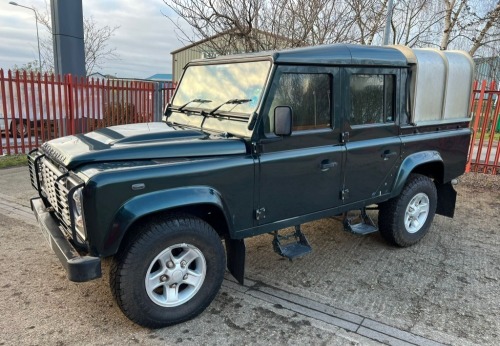 Land Rover Defender 110, 2.2 TDCi County Double Cab Pickup 4dr Diesel Manual 4WD Euro 5 (122ps), 87,166 miles, 2013