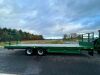 Bailey 15t Flat Deck Trailer. 29 ft 6" Air Breakes, LED lgiths, Front & Rear Racks. - 4