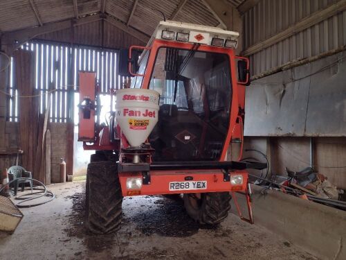 (1997) SANDS SAM 2000 self-propelled 24m sprayer c/w set of rowcrop wheels