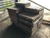 Vintage wooden potato trays - 2