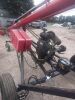 Wheatheart R10-41 Grain Auger complete with self mover, electric clutch and petrol engine. As new only averaged 300t from new. - 2