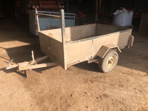 Single axle lowside trailer (2.2m x 1.45m)